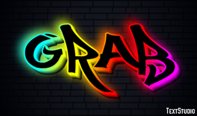 Grab Text effect