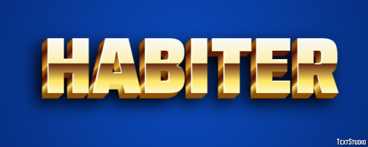 Habiter Effet de texte