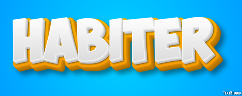 Habiter Effet de texte