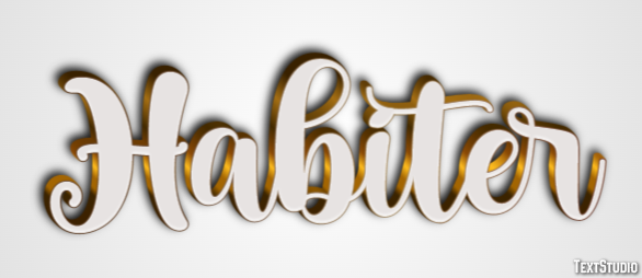 Habiter Effet de texte