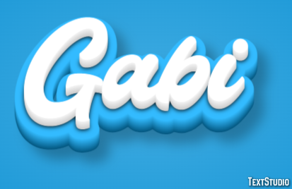 Gabi Effetto testo