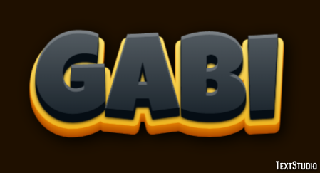 Gabi Effetto testo