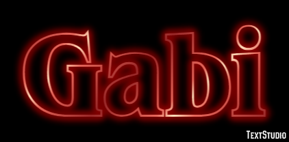 Gabi Effetto testo
