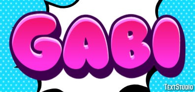 Gabi Effetto testo