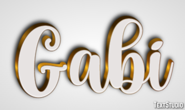 Gabi Effetto testo