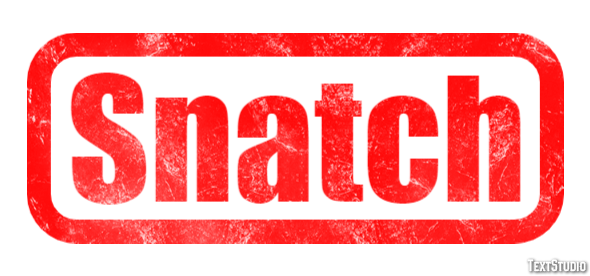 Snatch Text effect