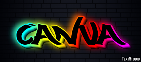 Canva Text effect