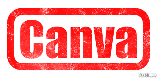 Canva Text effect