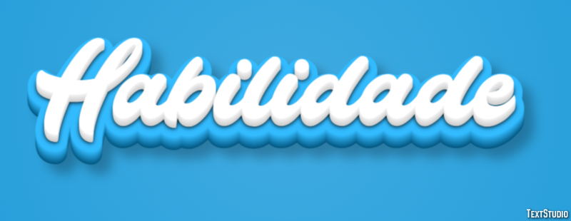 Habilidade Efeito de texto