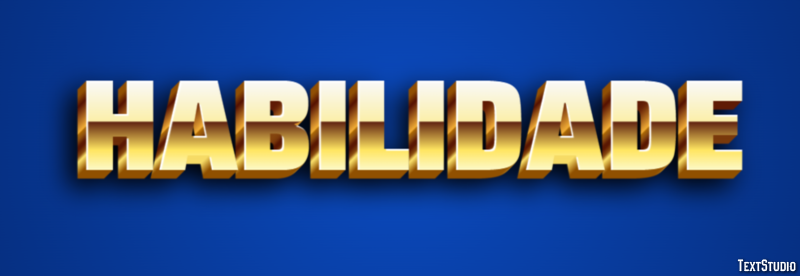 Habilidade Efeito de texto