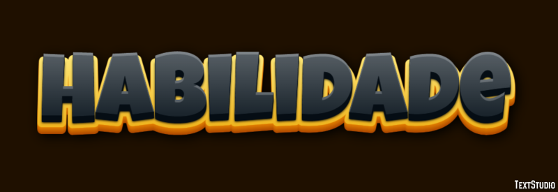 Habilidade Efeito de texto