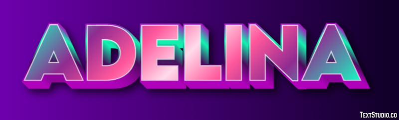 Adelina Text Effect