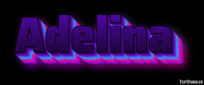 Adelina Text Effect