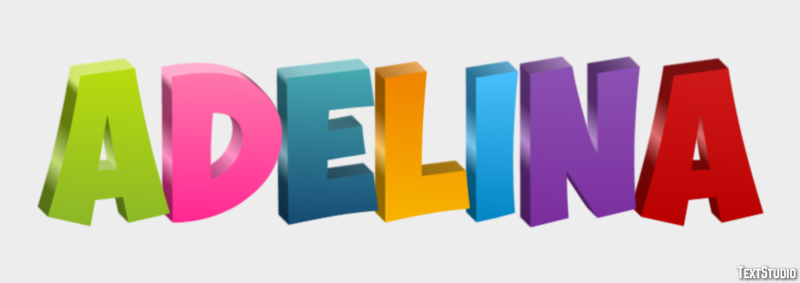 Adelina Text Effect