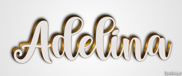 Adelina Text Effect