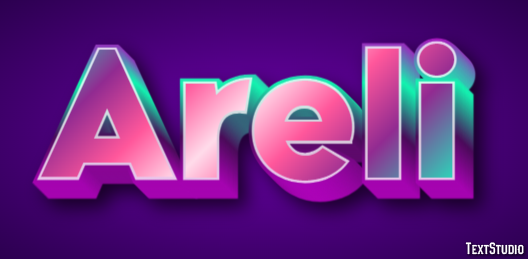 Areli Text Effect