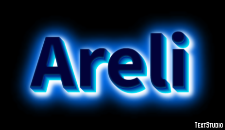 Areli Texteffekt