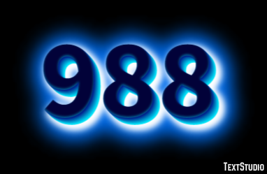 988 Text Effect