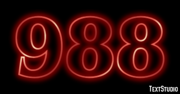 988 Text Effect