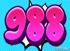 988 Text Effect