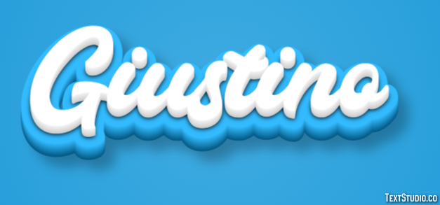 Giustino テキスト効果