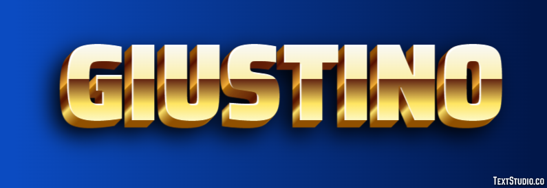 Giustino Effetto testo