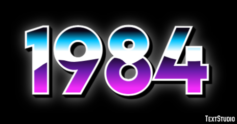1984 Effet de Texte