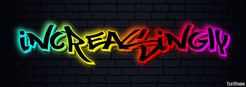 Increasingly Text Effect