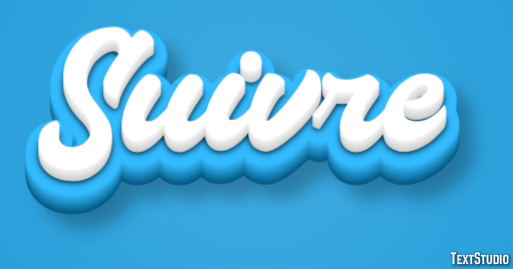 Suivre Effet de Texte