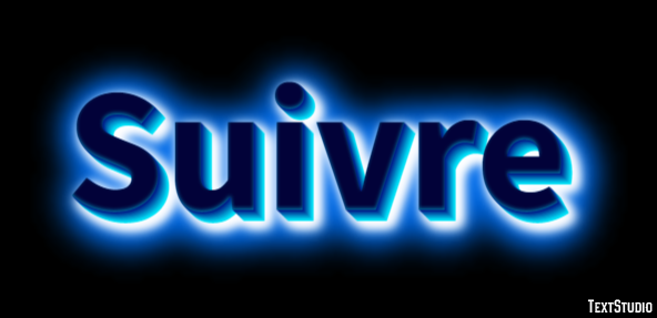 Suivre テキスト効果