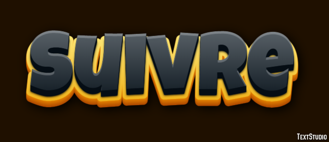 Suivre Effet de texte