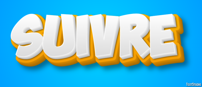 Suivre Effet de texte