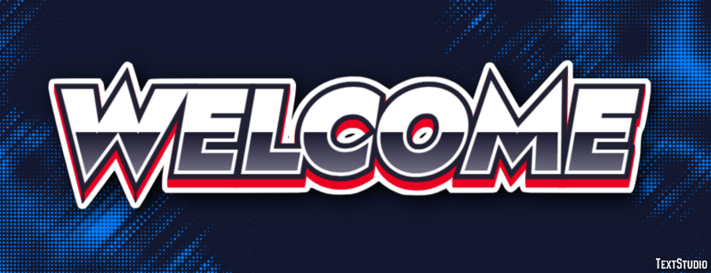 Welcome Efecto de texto