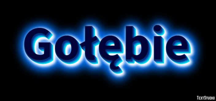 Gołębie Texteffekt