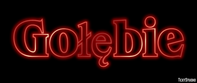 Gołębie Texteffekt