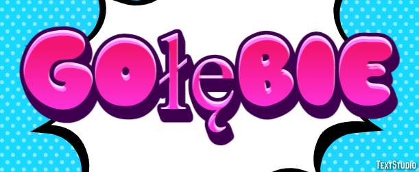 Gołębie Texteffekt
