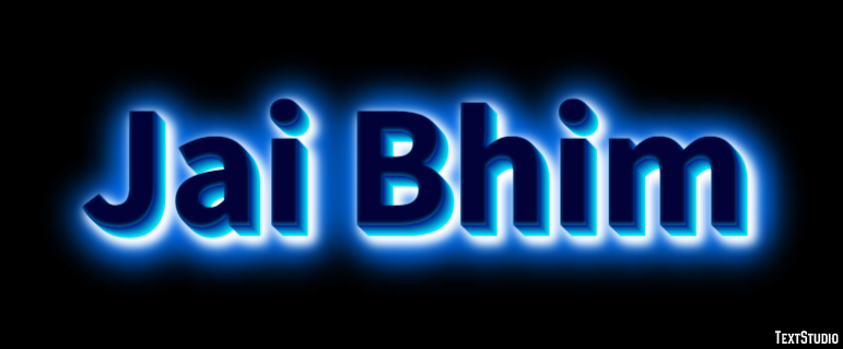 Jai Bhim Text Effect
