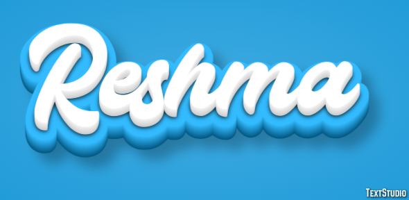 Reshma Text Effect