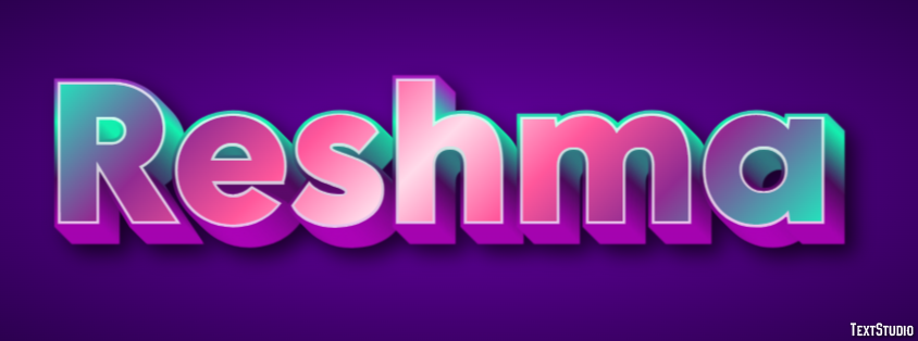 Reshma Text Effect