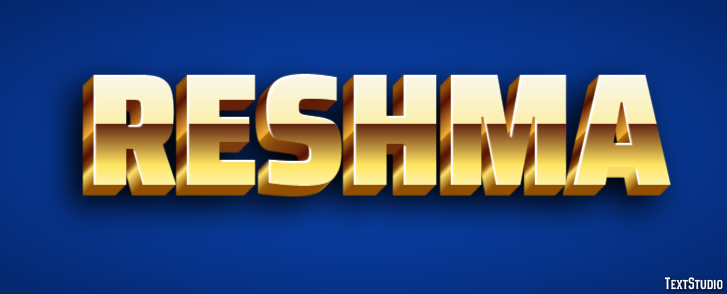 Reshma Text Effect