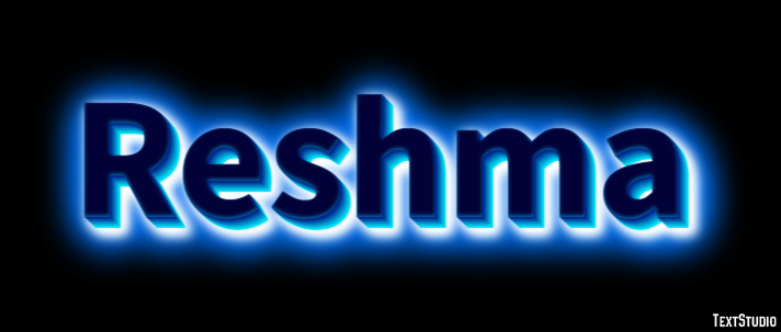Reshma Text effect