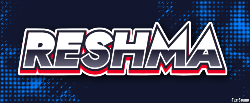 Reshma Text effect