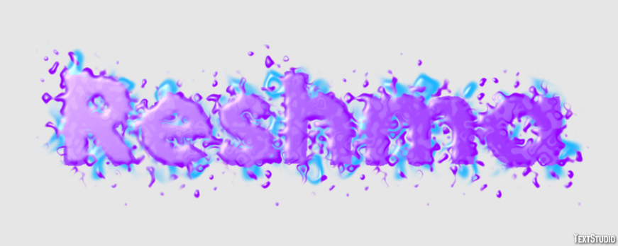 Reshma Text effect