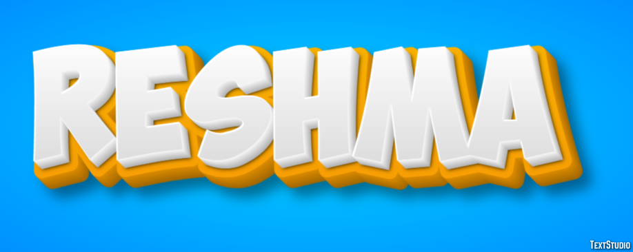 Reshma Text effect