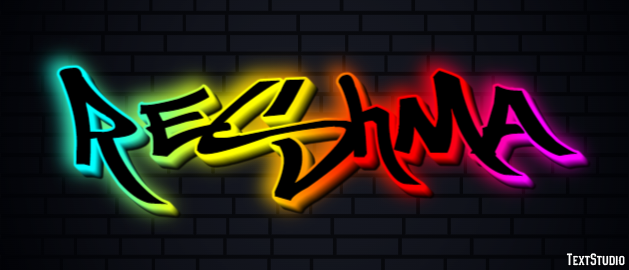 Reshma Text effect