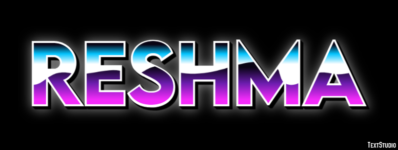 Reshma Text effect