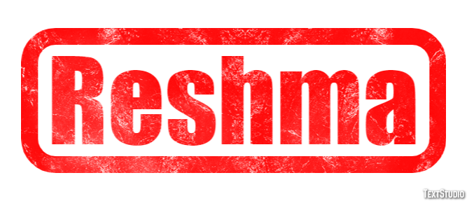 Reshma Text effect