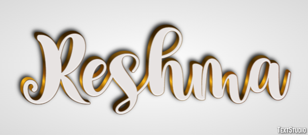 Reshma Text effect