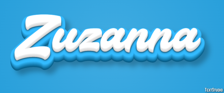 Zuzanna Efecto de Texto