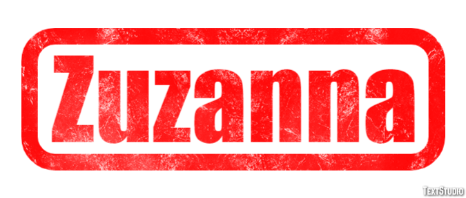 Zuzanna Efekt tekstowy